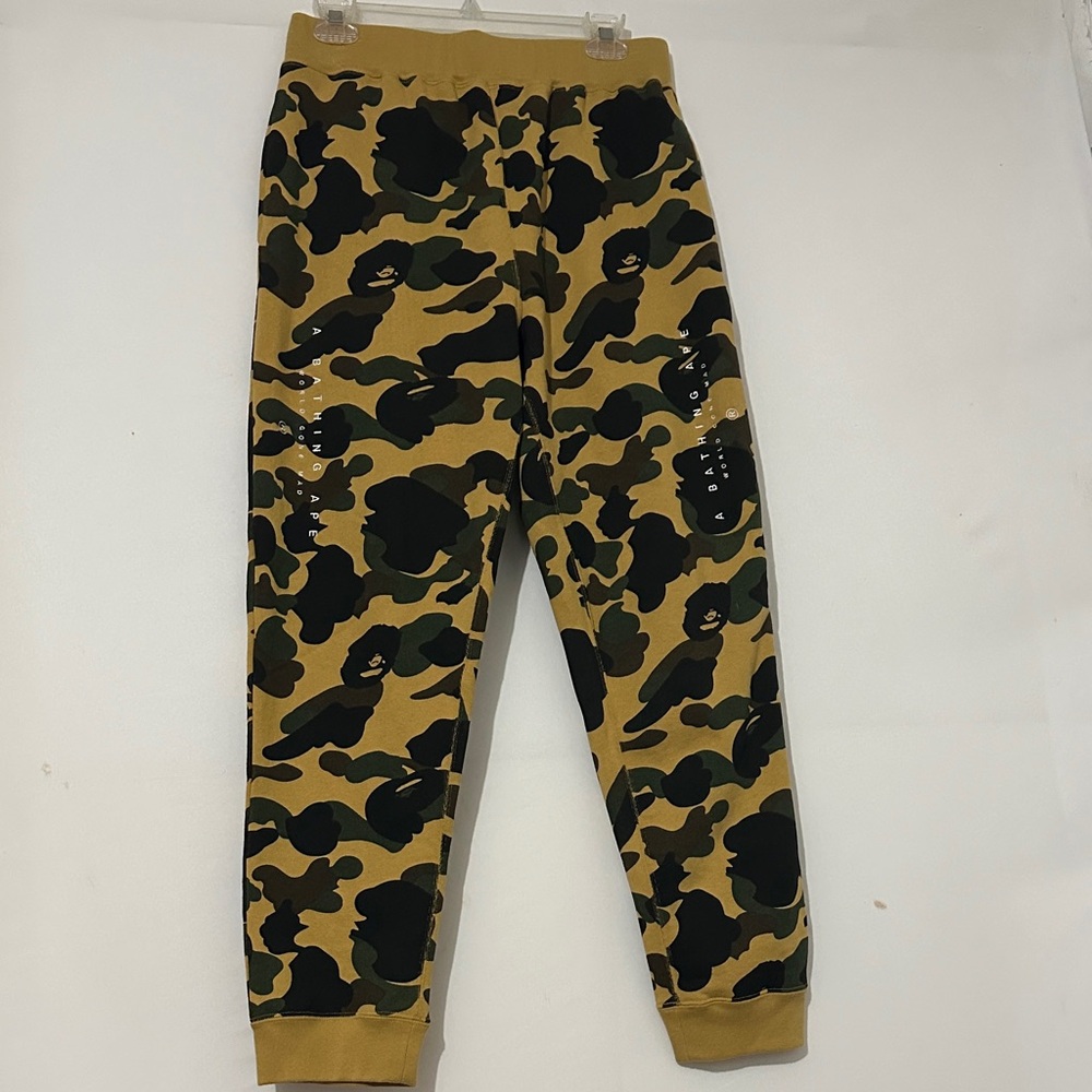 Bape 1st Camouflage in yellow camouflage